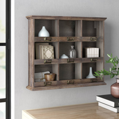 Paliwal 9 Piece Square Cubby Shelf