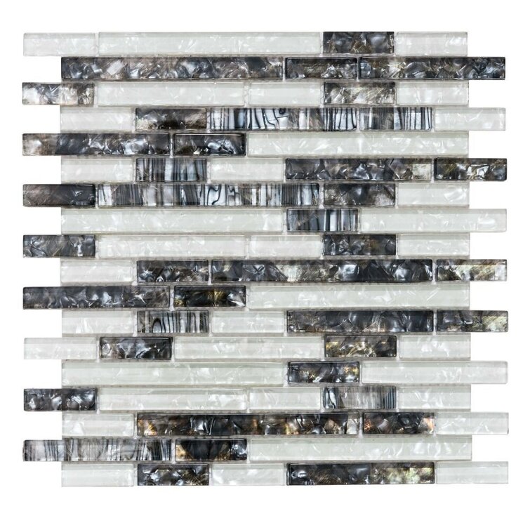 Victory Glass Linear Mosaic Tile