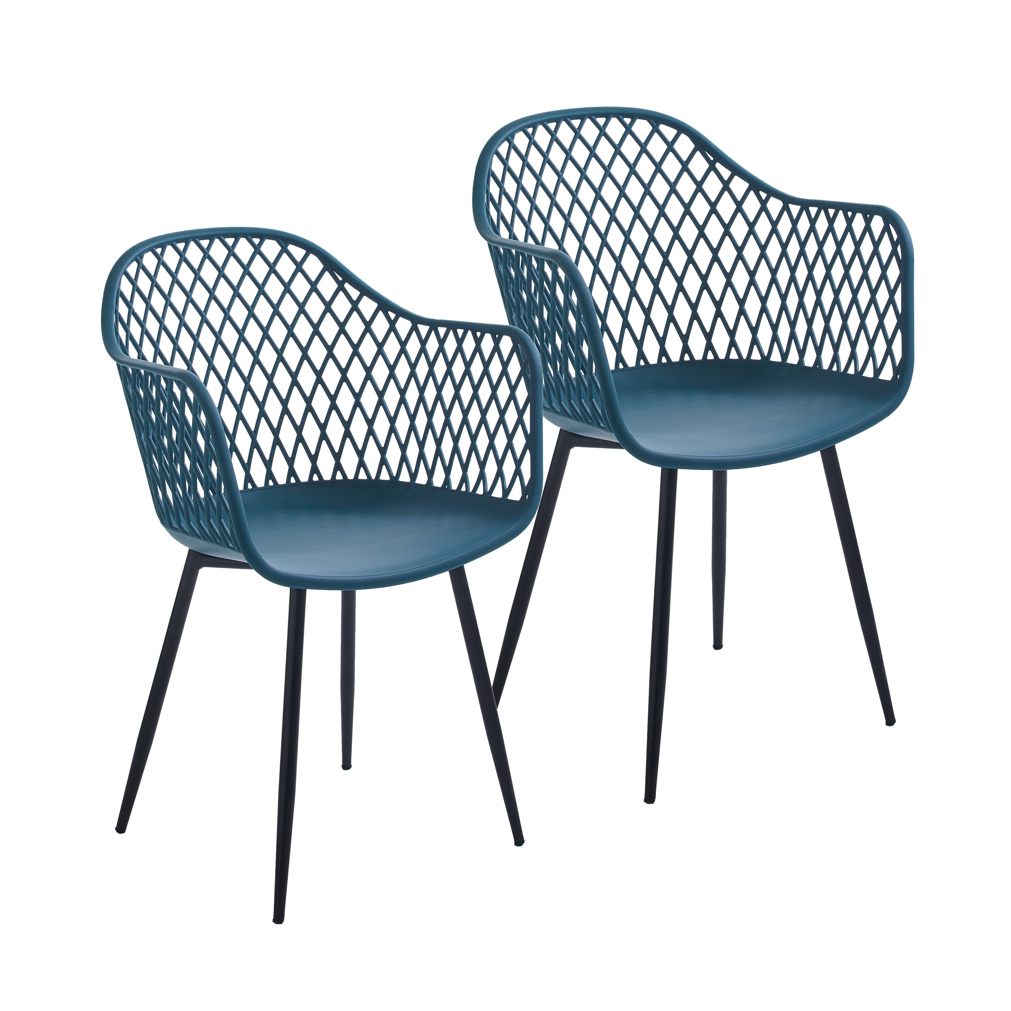 plastic cross back chairs