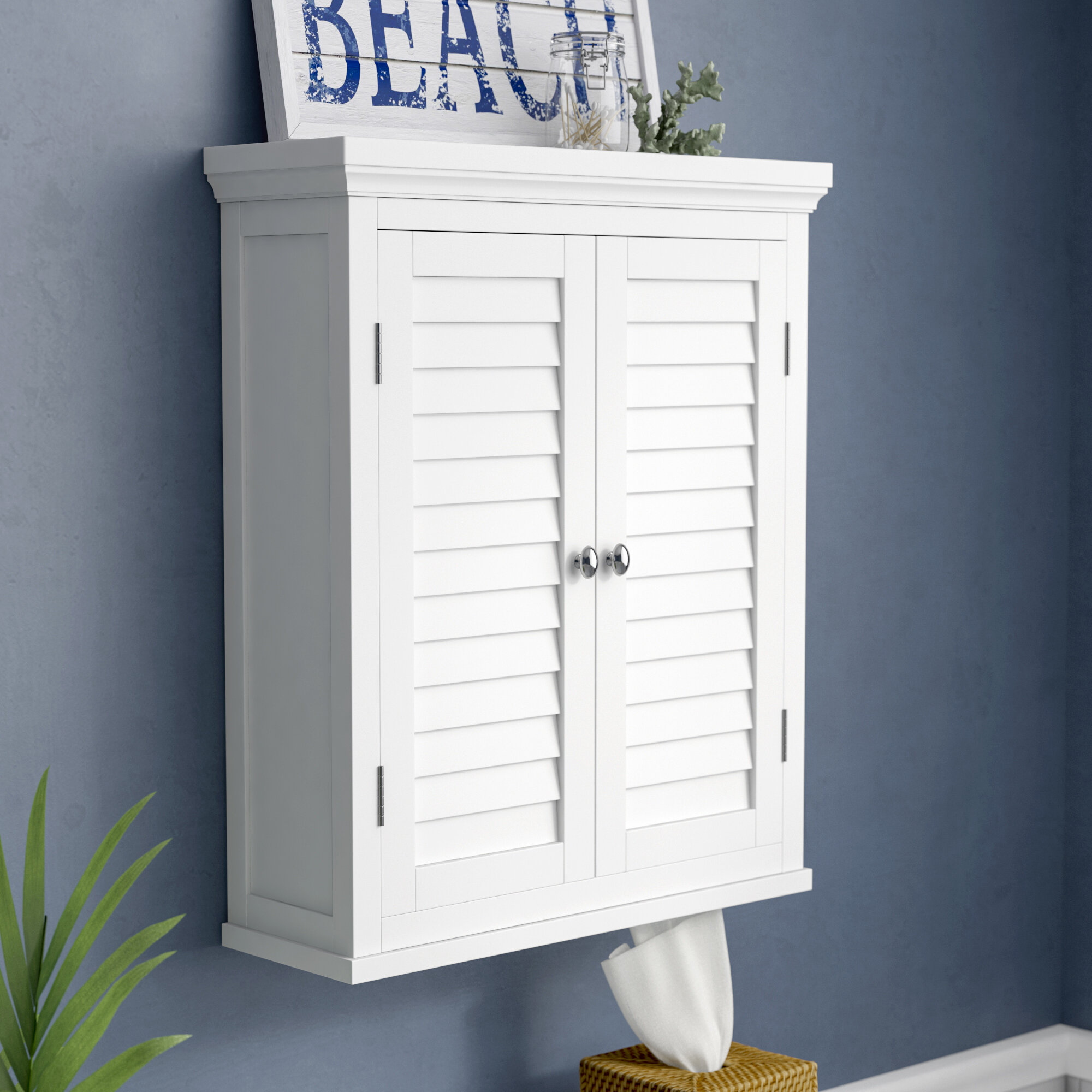 Beachcrest Home Broadview Park 20 W X 24 H X 7 D Wall Mounted Bathroom Cabinet Reviews Wayfair