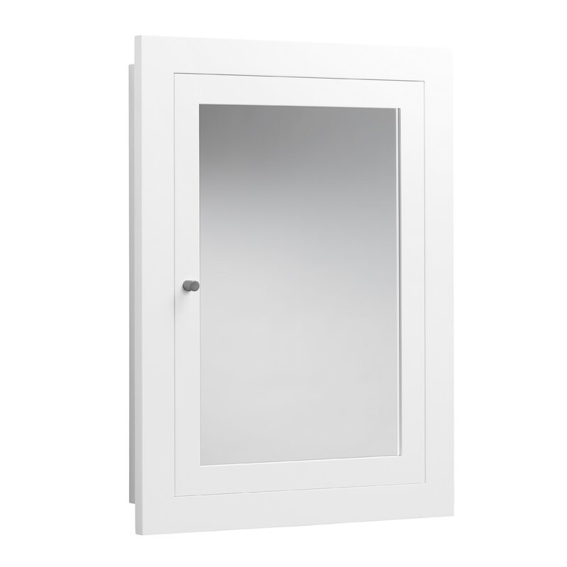 Ronbow Raine 24 41 X 32 44 Recessed Framed Medicine Cabinet With