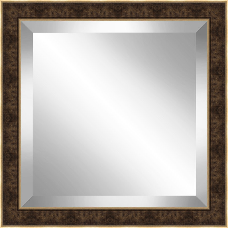 Red Barrel Studio 2 Frame Square Beveled Plate Accent Mirror Wayfair