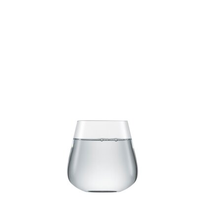 Set of 6 15 oz Clear Soiree Double Old Fashioned Whiskey Glasses 