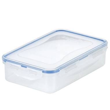 Lock And Lock Airtight Rectangular Food Storage Container With Butter Insert 