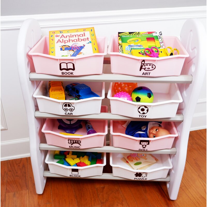 children's plastic toy storage drawers