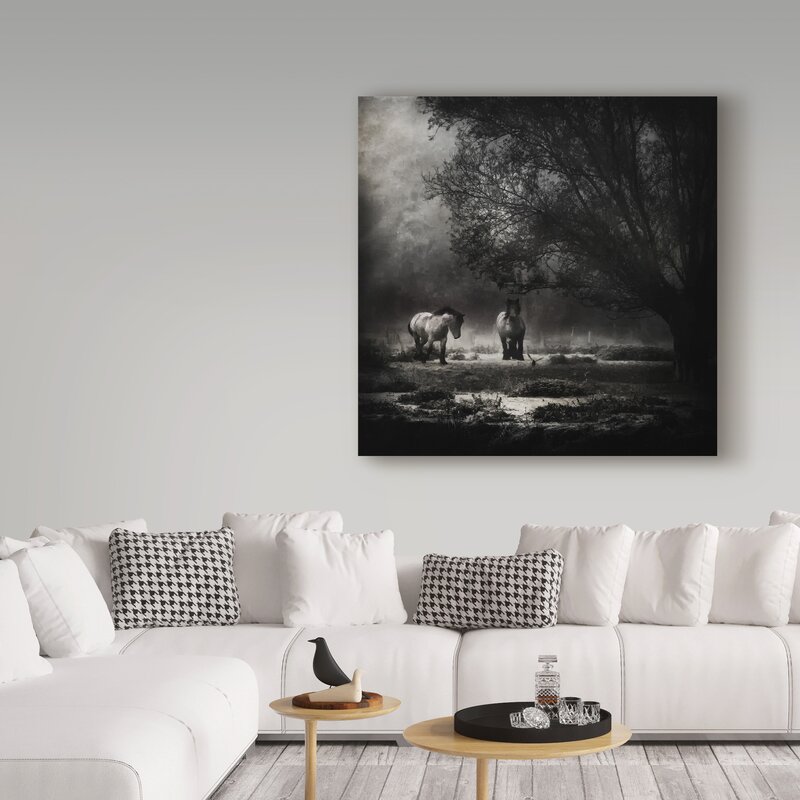 Piet Flour Under The Willow Tree by Piet Flour - Photograph on Canvas
