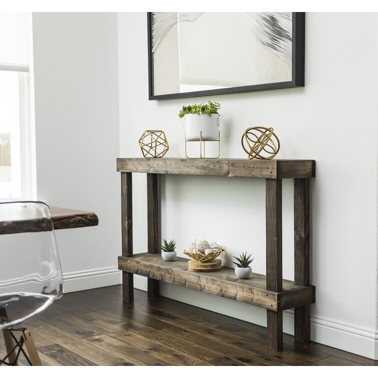 marcina solid wood console table