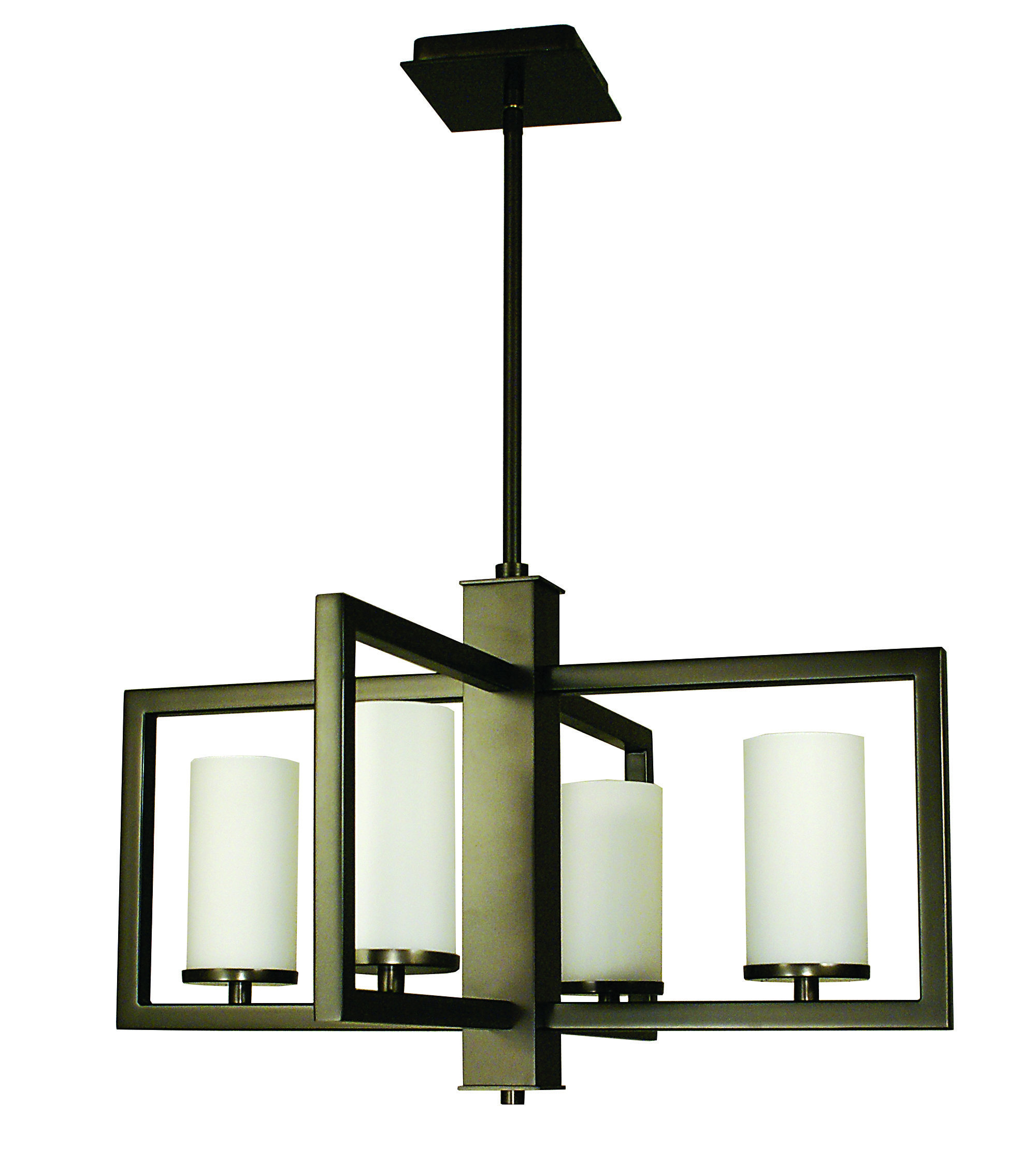 Wrought Studio Rametta 4 Light Unique Statement Square Rectangle Chandelier Wayfair