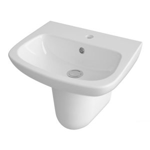 Premier 50 cm Waschbecken Ambrose mit Halbsäule
