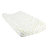 green changing pad cover