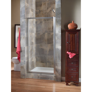 Chase 35″ x 65″ Pivot Framed Shower Door