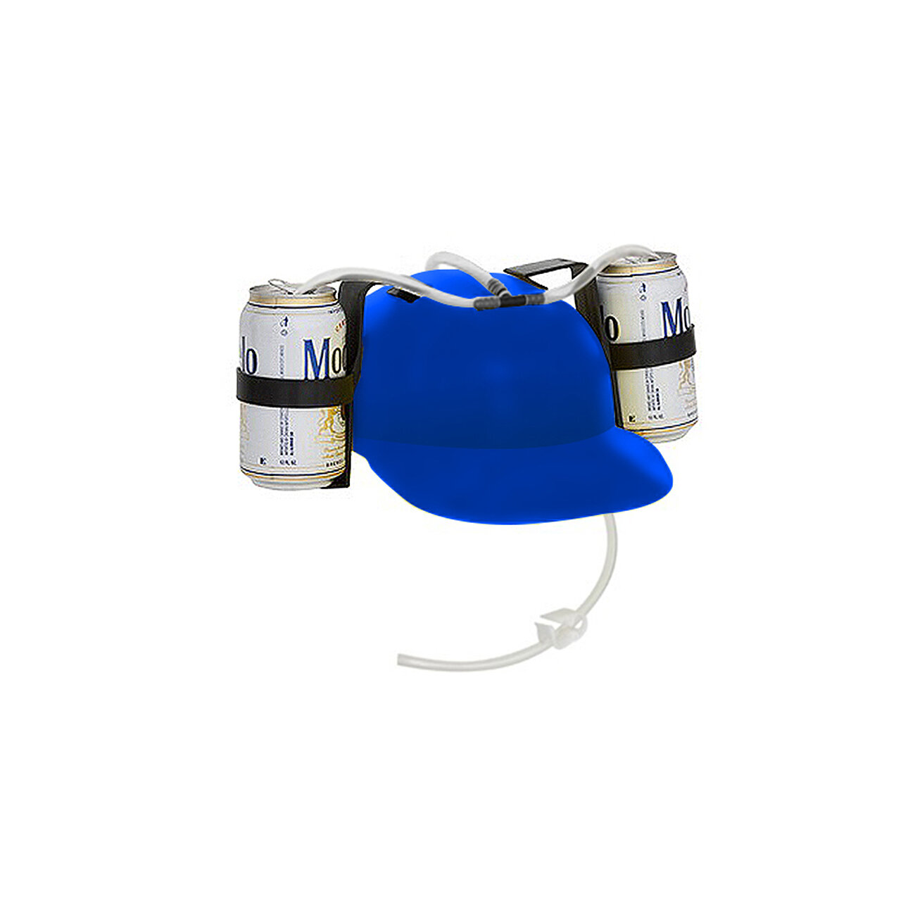 BBQ’s Carnivals Hands Free Drinking Tool for every Occasion or College School One Size Fits Most Fun Drink Guzzler for Parties Beer and Soda Drinking Hard Hat Helmet