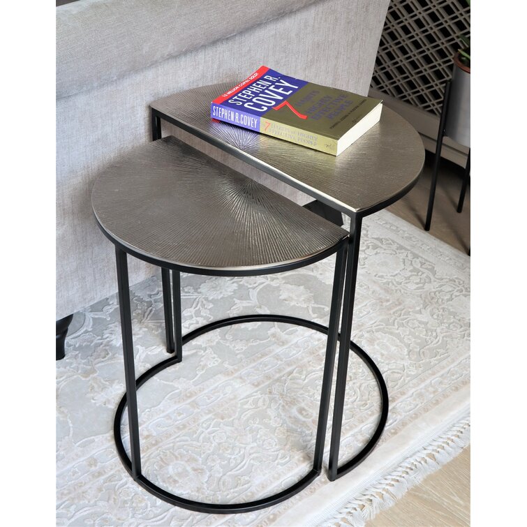 wayfair nest of tables grey