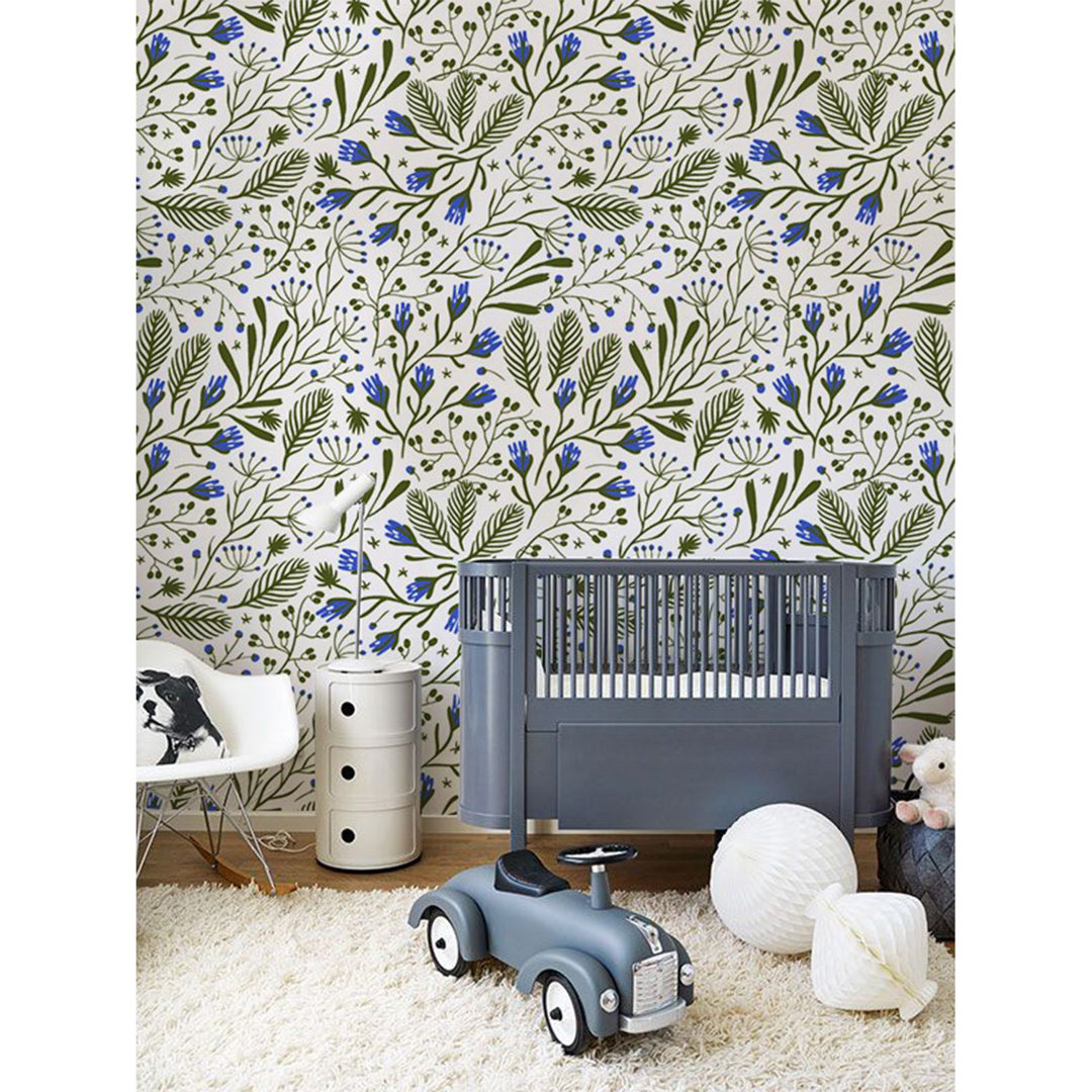 Walllpaper Roll 312X219cm Mural Decoration Wallpaper Material With Print Kitchen Livingroom Bedroom - Floral Flowers
