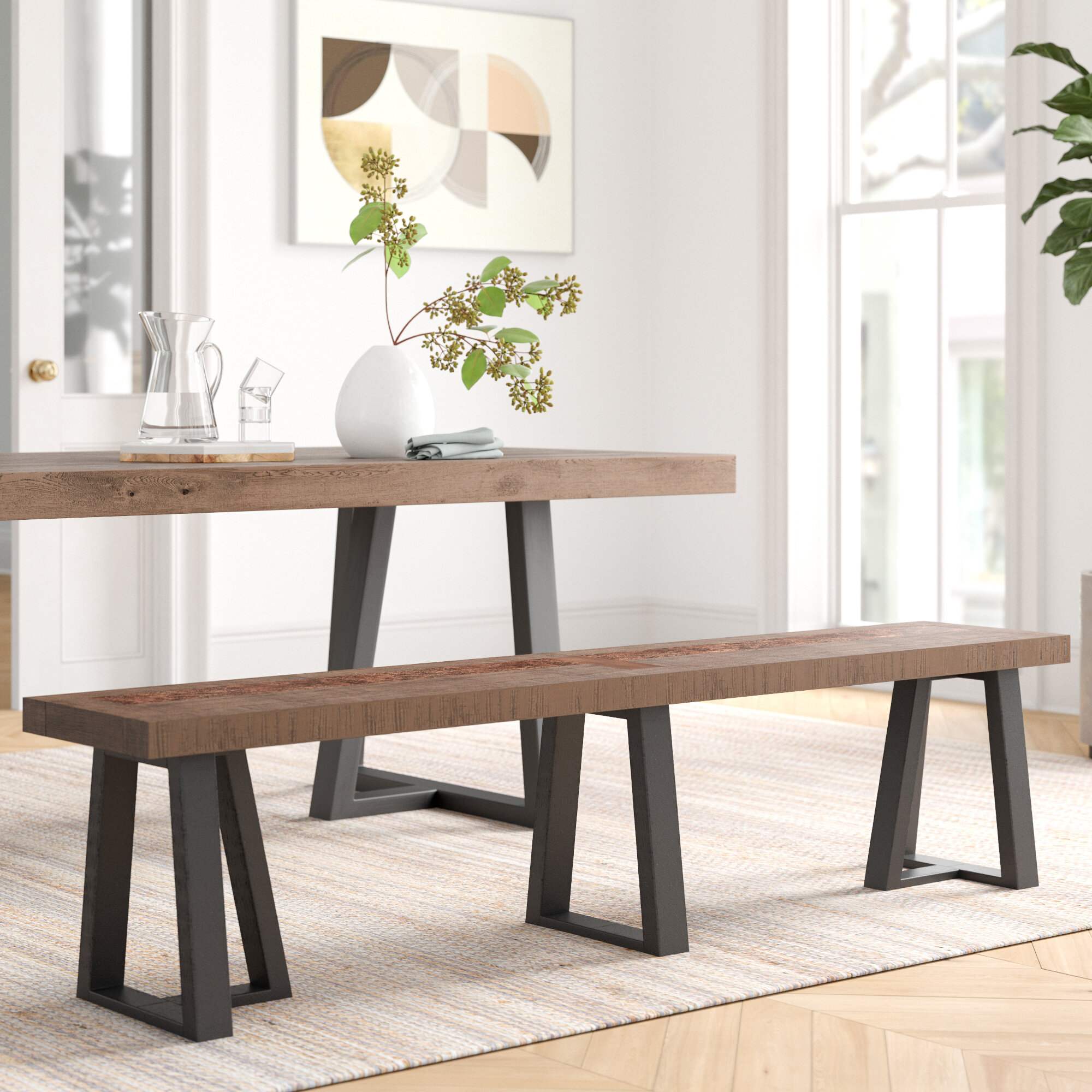 Industrial Benches Wayfair