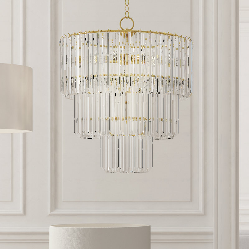 Willa Arlo Interiors Gria 9 Light Crystal Chandelier Reviews Default Name