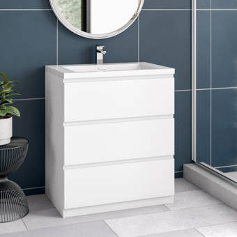 Matthews 37 Single Bathroom Vanity Set Reviews Allmodern