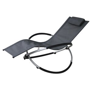 Vanilla Outdoor Rocking Lounge Chair