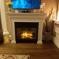 Real Flame Emerson 55.875'' W Electric 