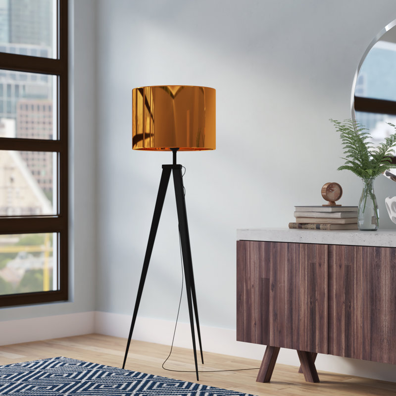 Mercury Row Finsbury 153cm Tripod Floor Lamp Reviews Wayfair Co Uk Finsbury 153cm Tripod Floor Lamp