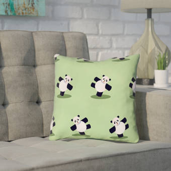 The Holiday Aisle Northridge Malvi Cow Christmas Indoor Outdoor Throw Pillow Wayfair