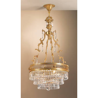Everly Quinn Maud 43 Light Unique Statement Empire Chandelier Wayfair
