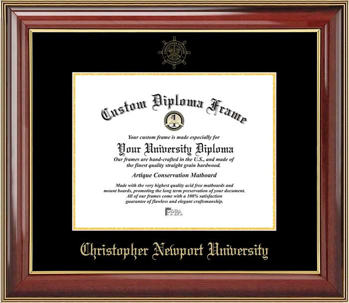 Diploma Frame Deals Christopher Newport University Picture Frame Wayfair