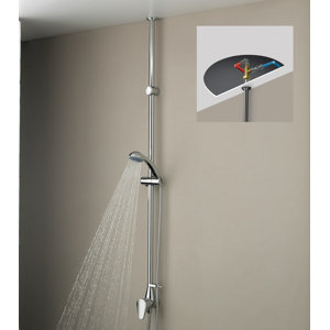 Einhelbel-Dusche mit Mischbatterie Mini Twinline..