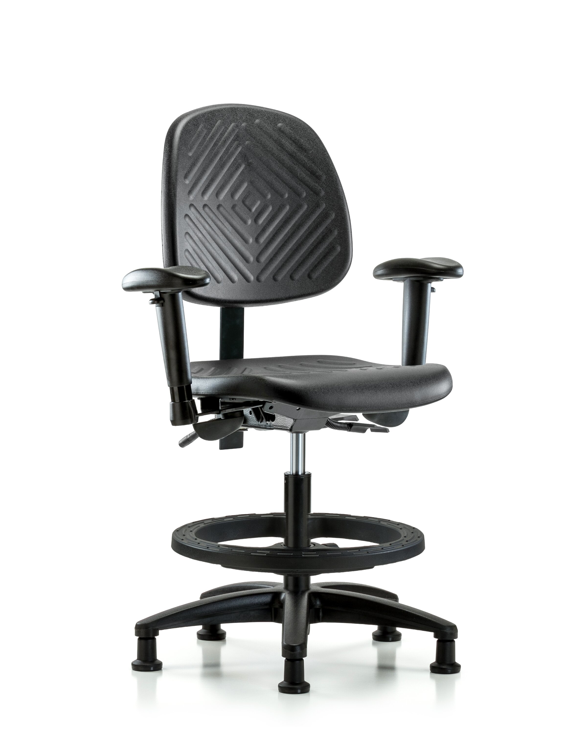Réglable ergonomique maille chaise avec Tilt Function-UK Ignifuge 