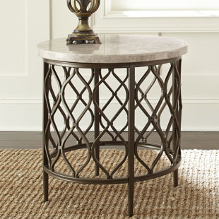 Akbar End Table by World Menagerie