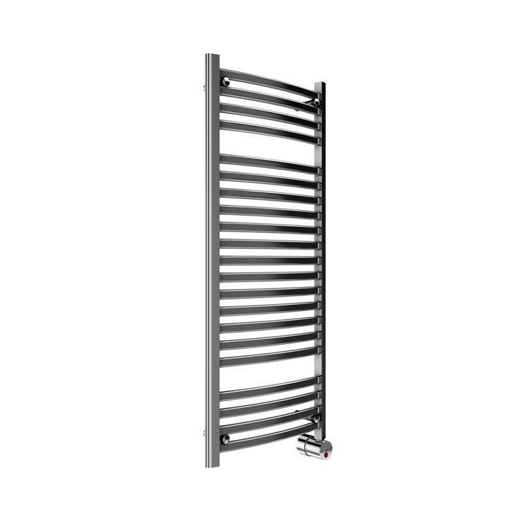 electric towel rail with thermostat and timer