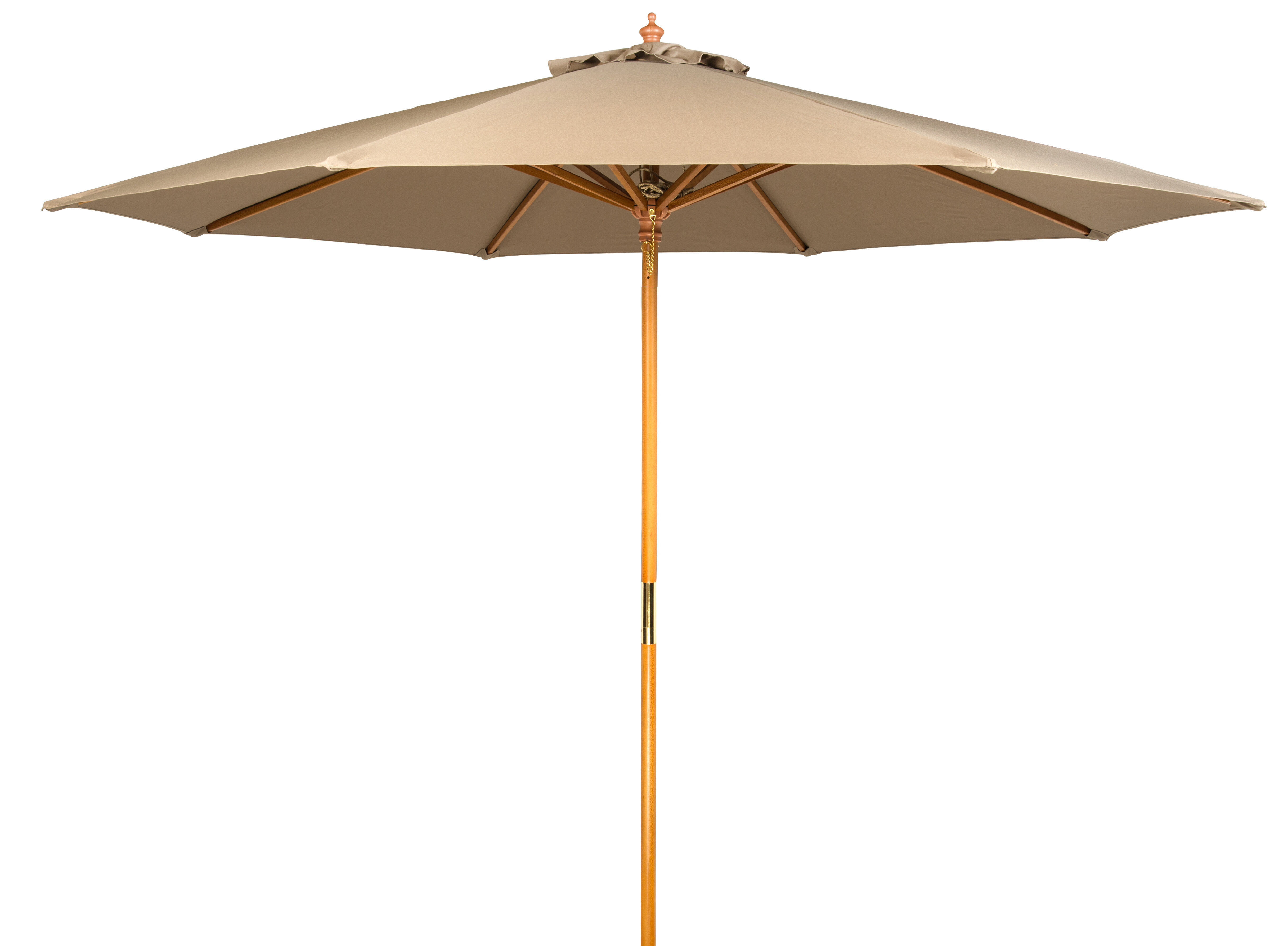 Winston Porter Junkins Wood Frame Patio 9 Market Umbrella Wayfair