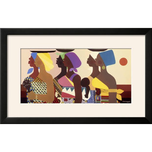 African Wall Art And Decor Wayfair African Women Framed Graphic Art Print