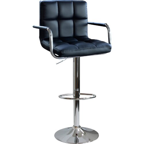 Latitude Run Southampton Adjustable Height Swivel Bar Stool