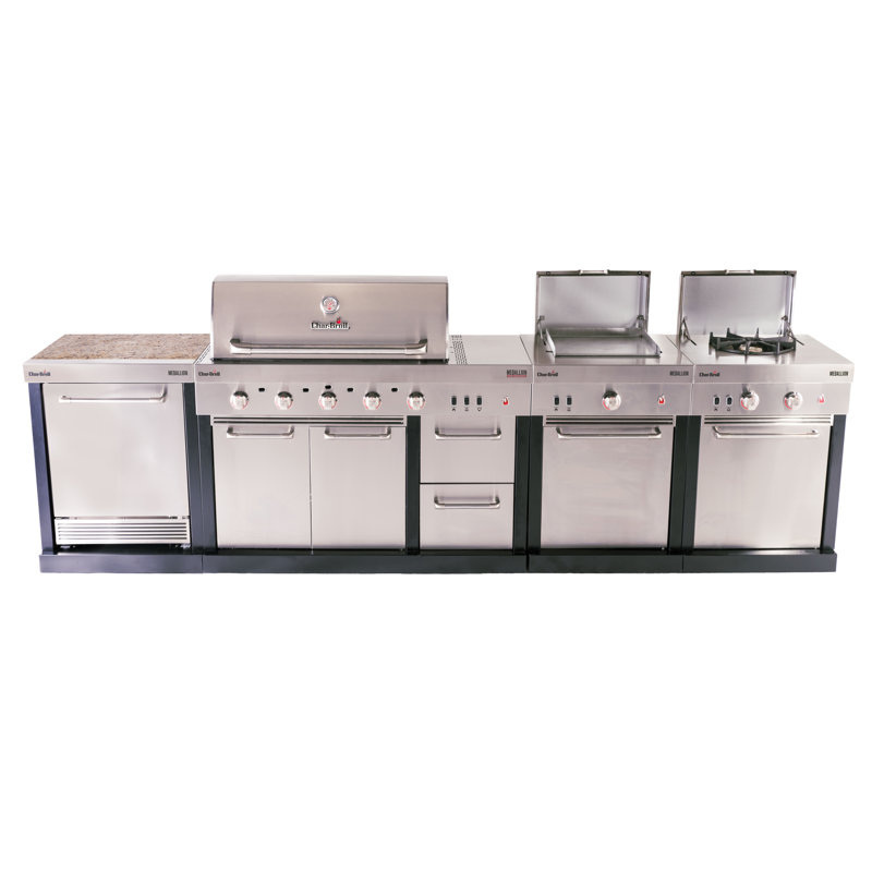 Medallion Series 4 Piece Modular Outdoor Kitchen