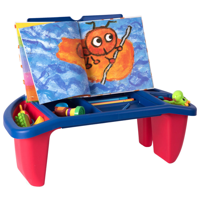 Zoomie Kids Bainville Kids Portable Lap Tray Art Desk Wayfair