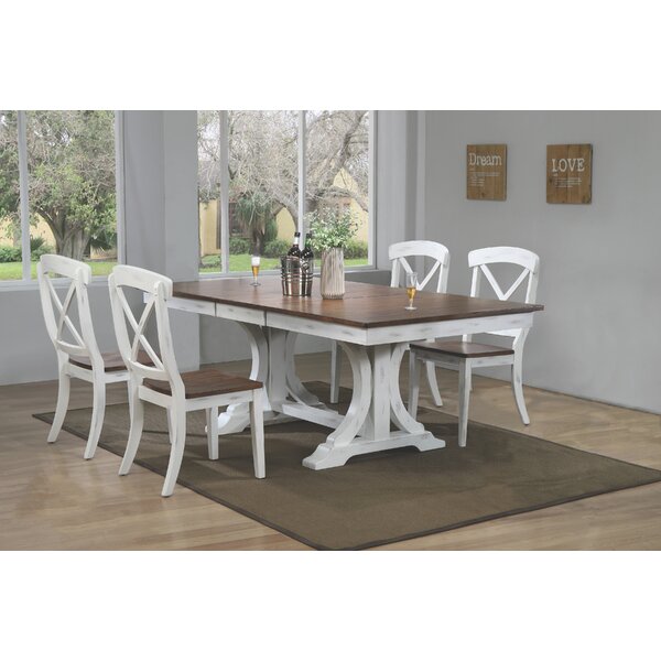 nadine 6 person counter height dining set darby home co