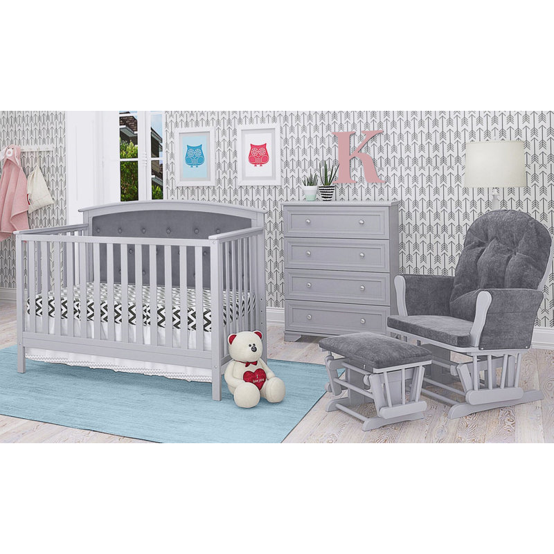 tufted convertible crib