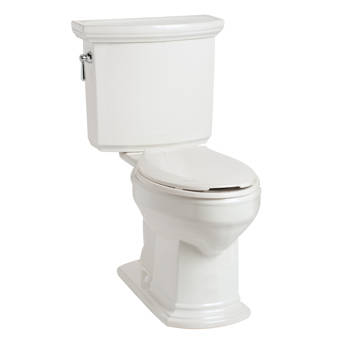 White Mansfield Plumbing 4148.3148.WHT Brentwood HET Toilet