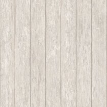 White Wood Shiplap Wallpaper You Ll Love In 21 Wayfair