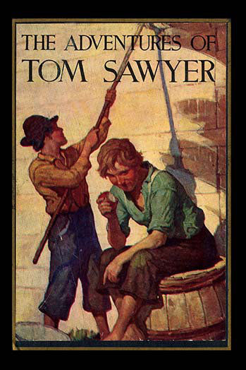 Buyenlarge The Adventures Of Tom Sawyer By Mark Twain Vintage Advertisement Wayfair