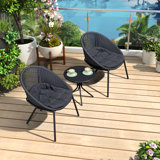 Mid Century Modern Patio Dining Sets You Ll Love In 2020 Wayfair