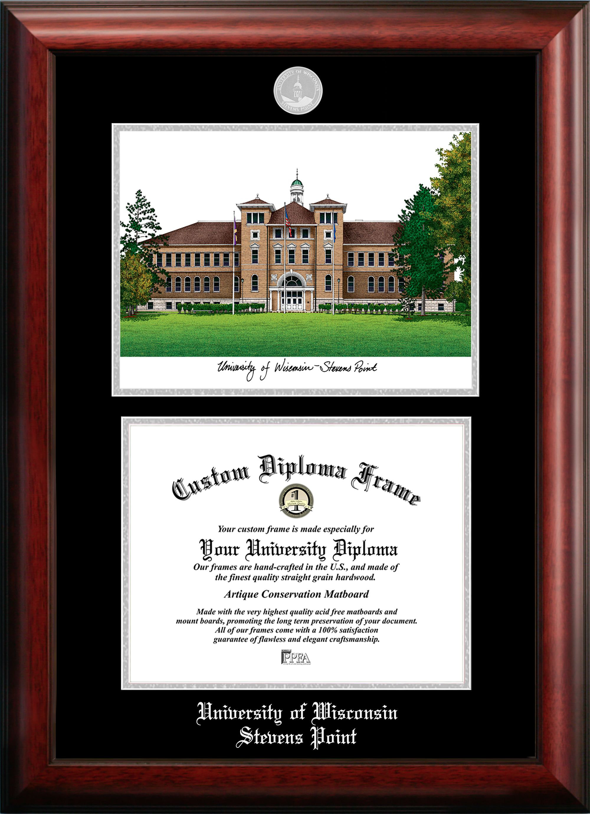Campus Images University Of Wisconsin Stevens Point Picture Frame Wayfair