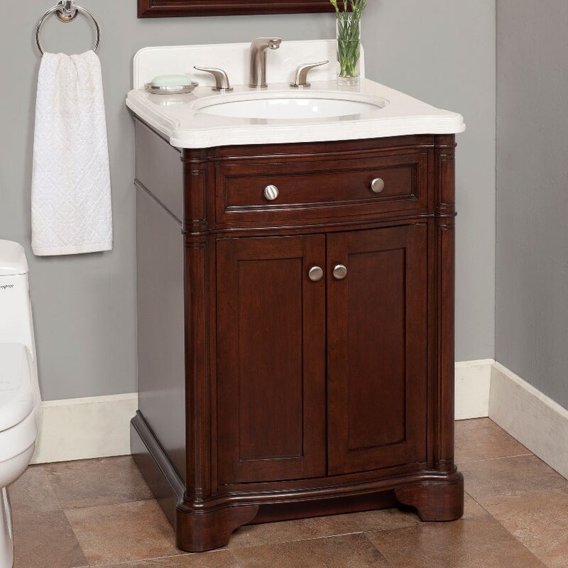 Lanza Chester 26 Single Bathroom Vanity Set Wayfair