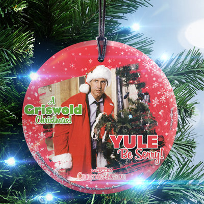 national lampoons christmas vacation yule be sorry hanging shaped ornament - National Lampoons Christmas Vacation Merchandise national lampoons christmas vacation yule be sorry hanging shaped ornament - National Lampoons Christmas Vacation Merchandise