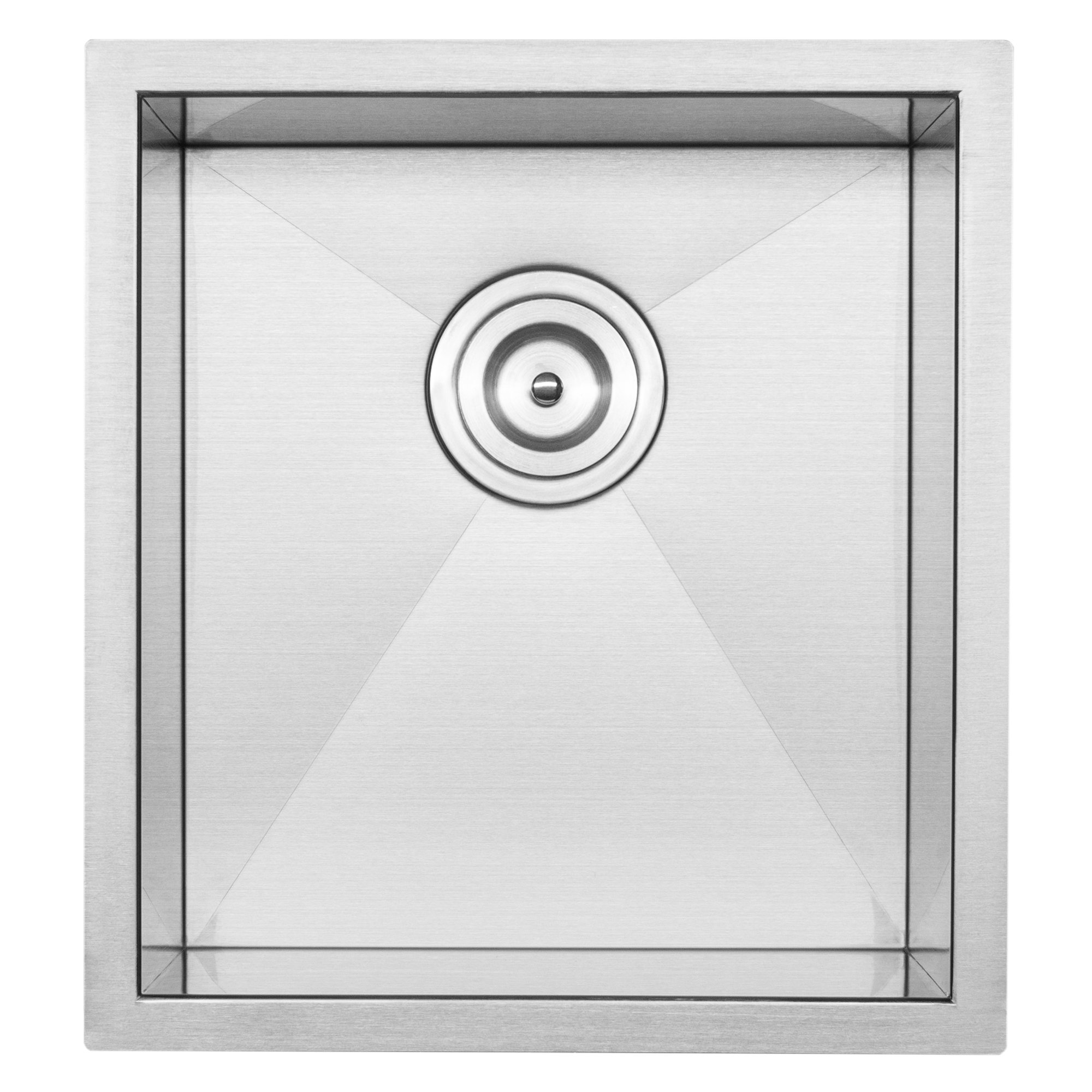 Ticor Sinks Pacific Series 16'' W Single Bowl Stainless Steel