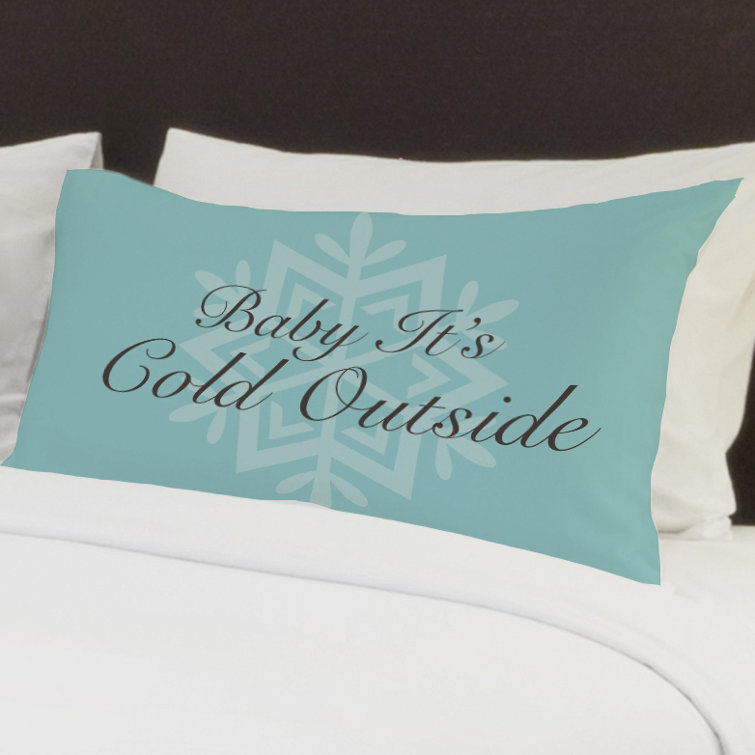 snowflake pillow cases
