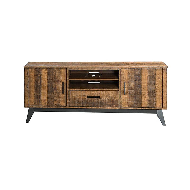 Union Rustic Harlem Solid Wood TV Stand for TVs up to 78 ...