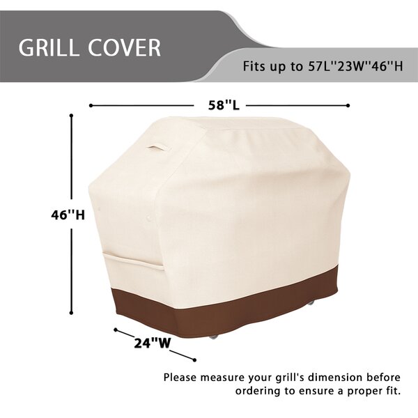 58" 64" 70" 72" BBQ Cover Waterproof Barbecue Cover Garden Patio Grill Protector 