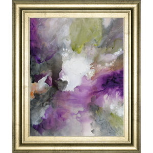 'Cosmic III' by Douglas Framed Painting Print